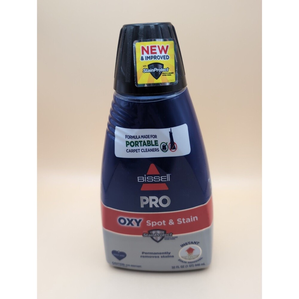 BISSELL PRO OXY Spot & Stain Carpet Cleaner Formula 32oz Portable